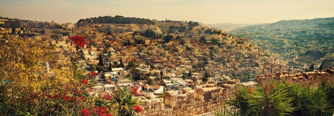 Panoramic view of old city Jerusalem, Israel- NES Mobile - Israel SIM Cards