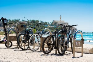 Bicycle Tel-Aviv-Jaffa Beach Israel Travel Blog NES Mobile