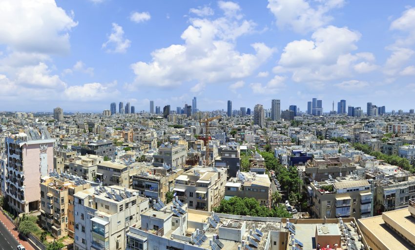 Tel Aviv panoramic view -israel travel nesmobile
