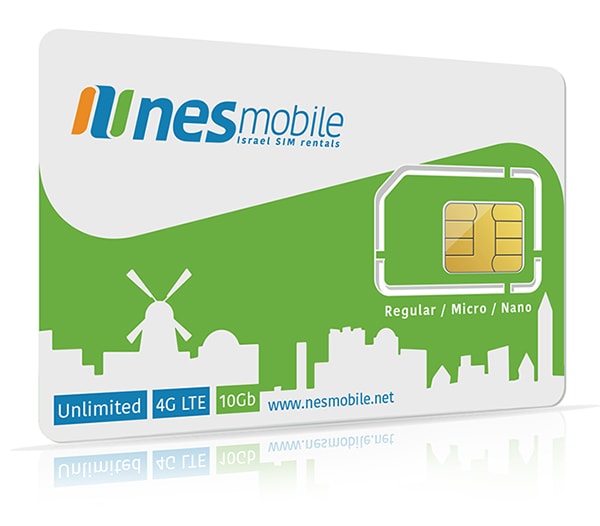 Israel SIM Long-term plans - Israel SIM card for visiting students - nesmobile